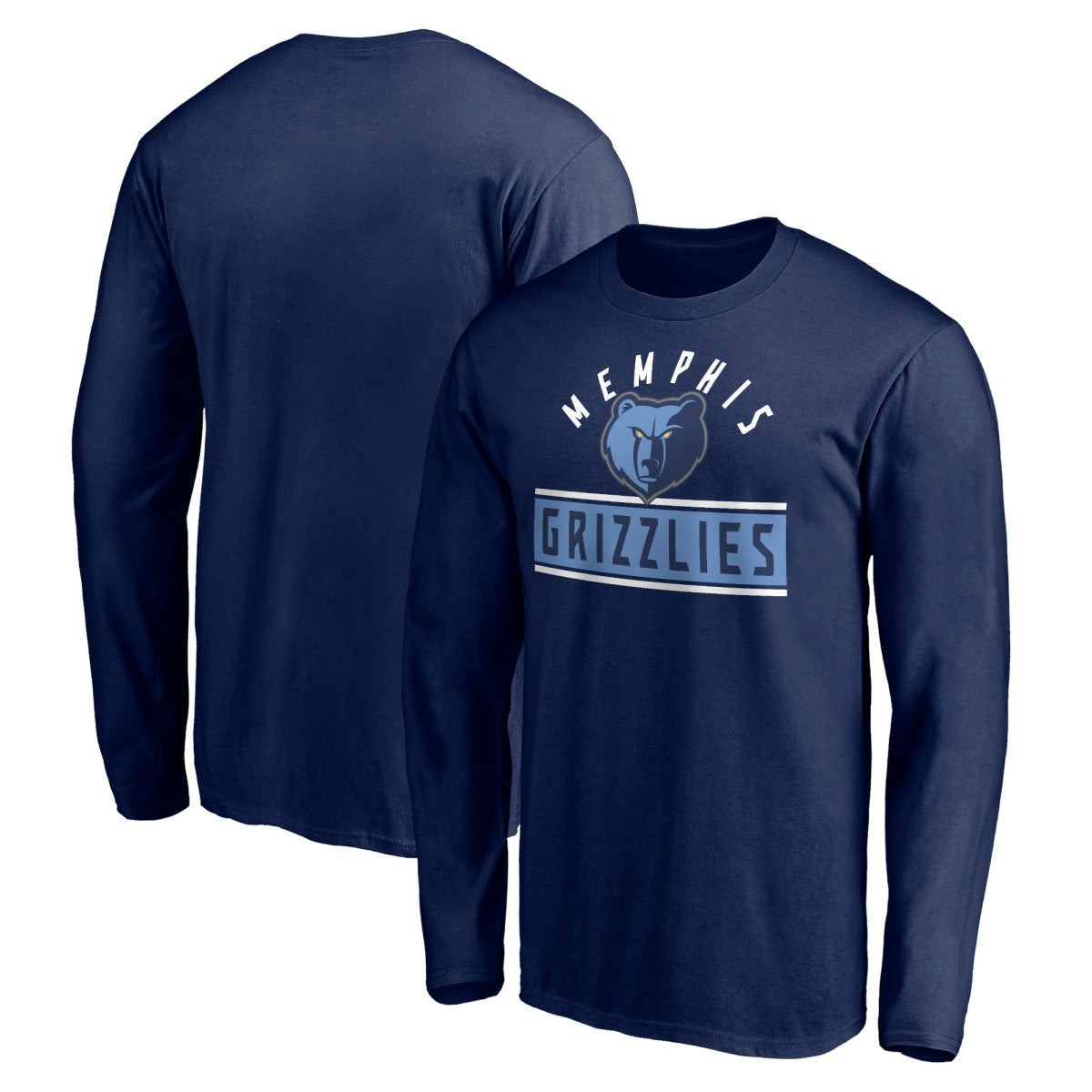 Memphis Grizzlies Team Arch Knockout Long Sleeve T-Shirt
