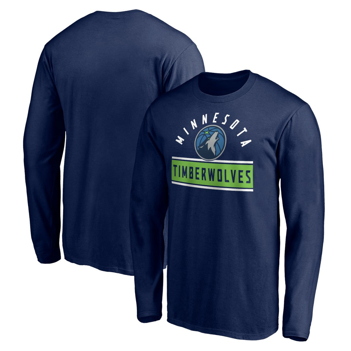 Minnesota Timberwolves Team Arch Knockout Long Sleeve T-Shirt