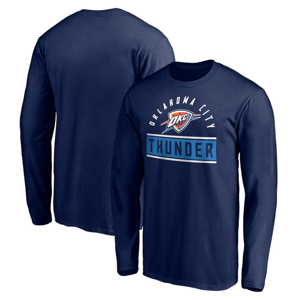 Oklahoma City Thunder Team Arch Knockout Long Sleeve T-Shirt