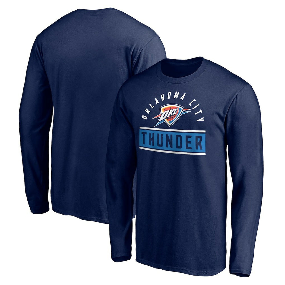 Oklahoma City Thunder Team Arch Knockout Long Sleeve T-Shirt