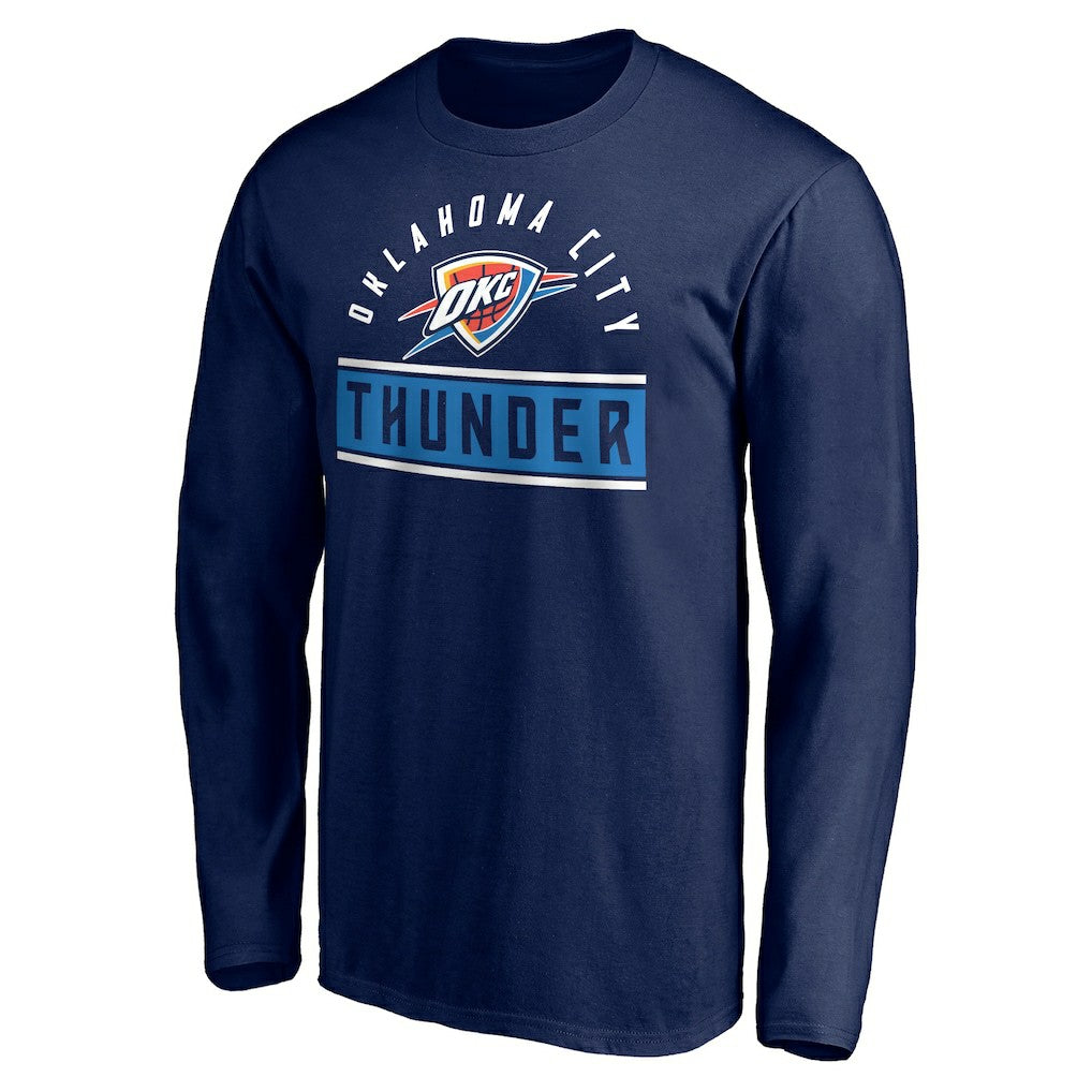 Oklahoma City Thunder Team Arch Knockout Long Sleeve T-Shirt