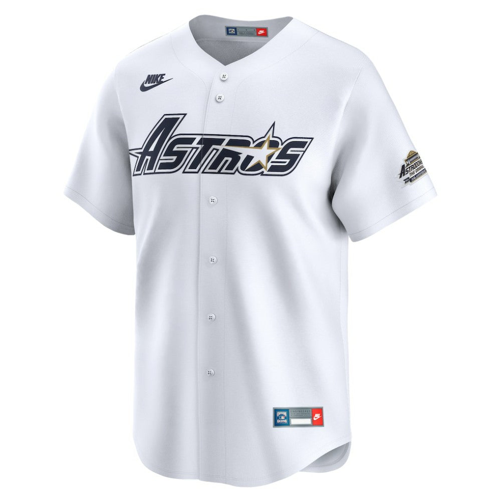 White Craig Biggio Houston Astros Nike Throwback Cooperstown Collection Limited Jersey