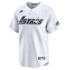 White Craig Biggio Houston Astros Nike Throwback Cooperstown Collection Limited Jersey