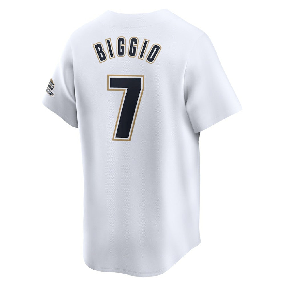 White Craig Biggio Houston Astros Nike Throwback Cooperstown Collection Limited Jersey