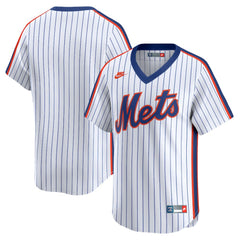 White New York Mets Nike Cooperstown Collection Limited Jersey