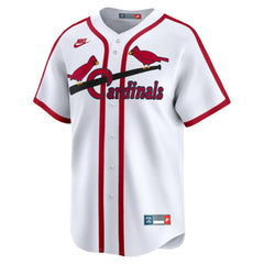 White St. Louis Cardinals Nike Cooperstown Collection Limited Jersey