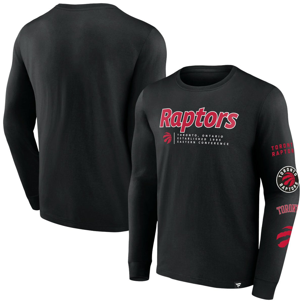 Fanatics Toronto Raptors Baseline Long Sleeve T-Shirt