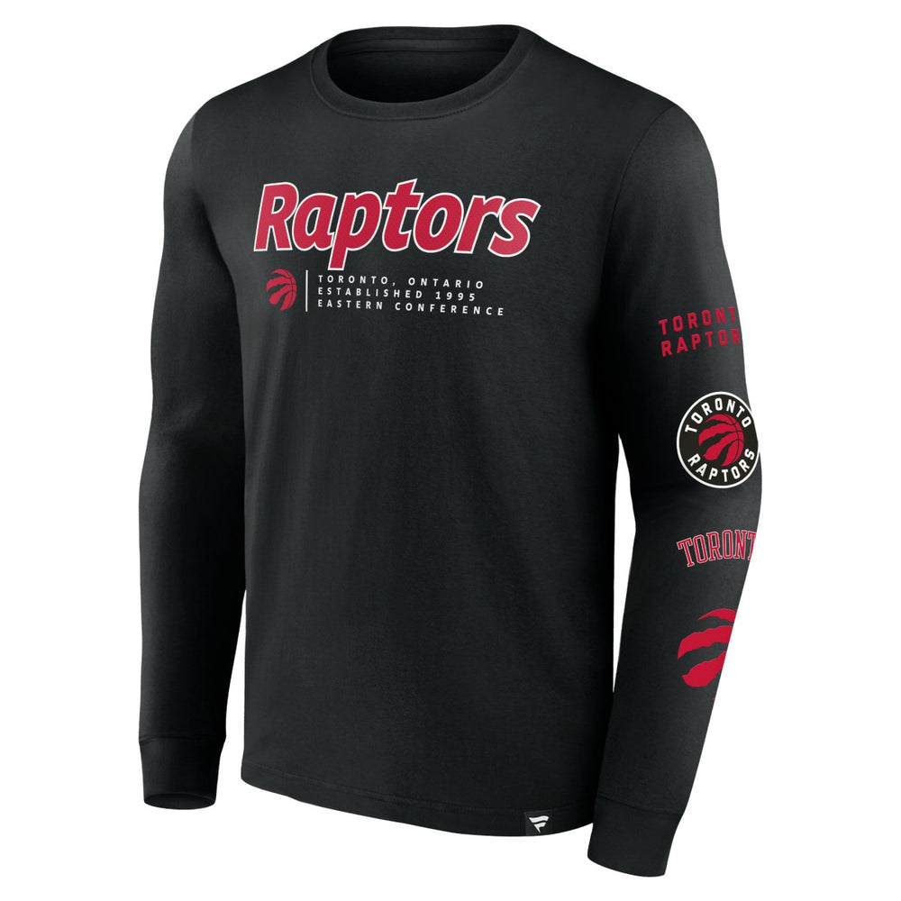 Fanatics Toronto Raptors Baseline Long Sleeve T-Shirt
