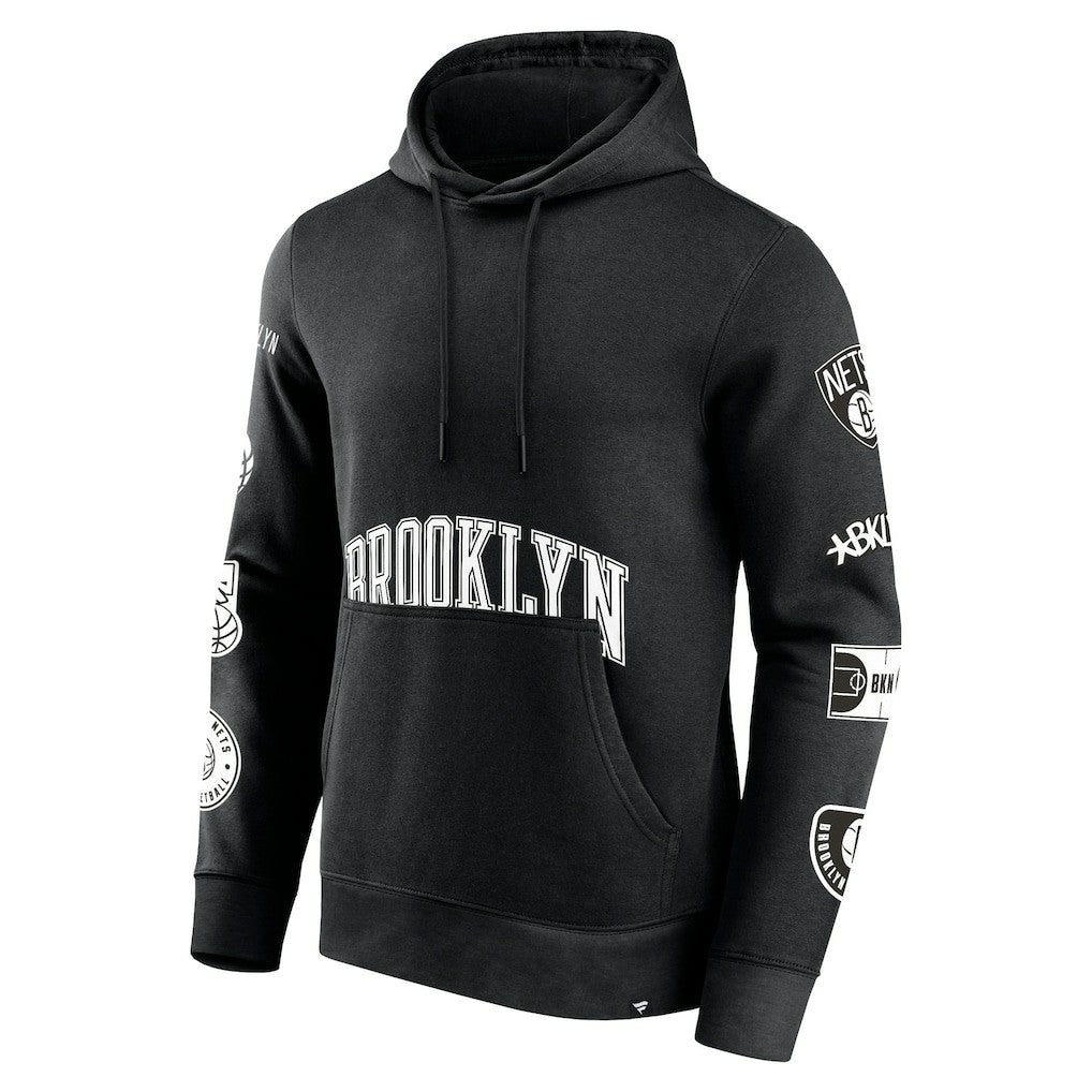Fanatics Brooklyn Nets Home Court Pullover Hoodie