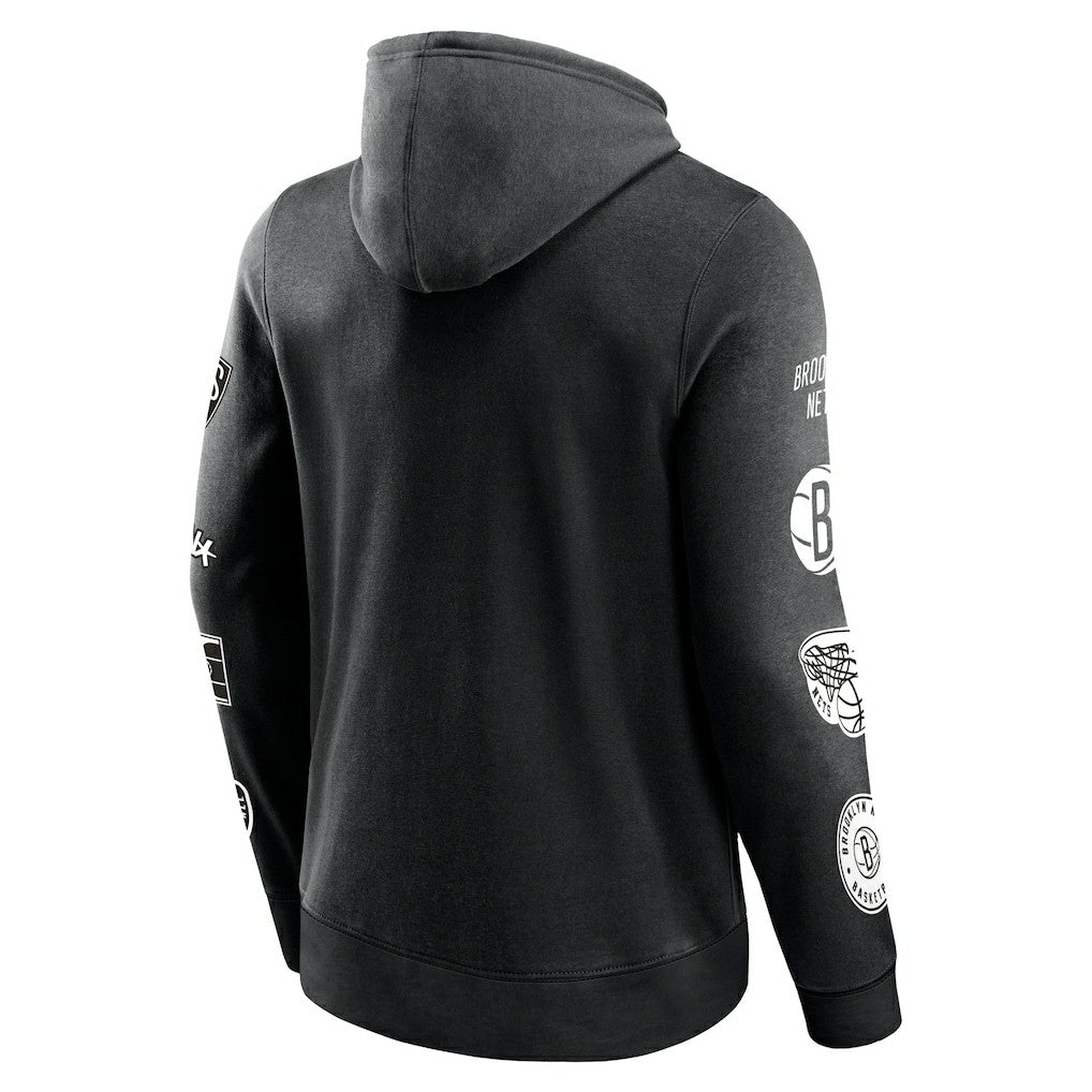 Fanatics Brooklyn Nets Home Court Pullover Hoodie