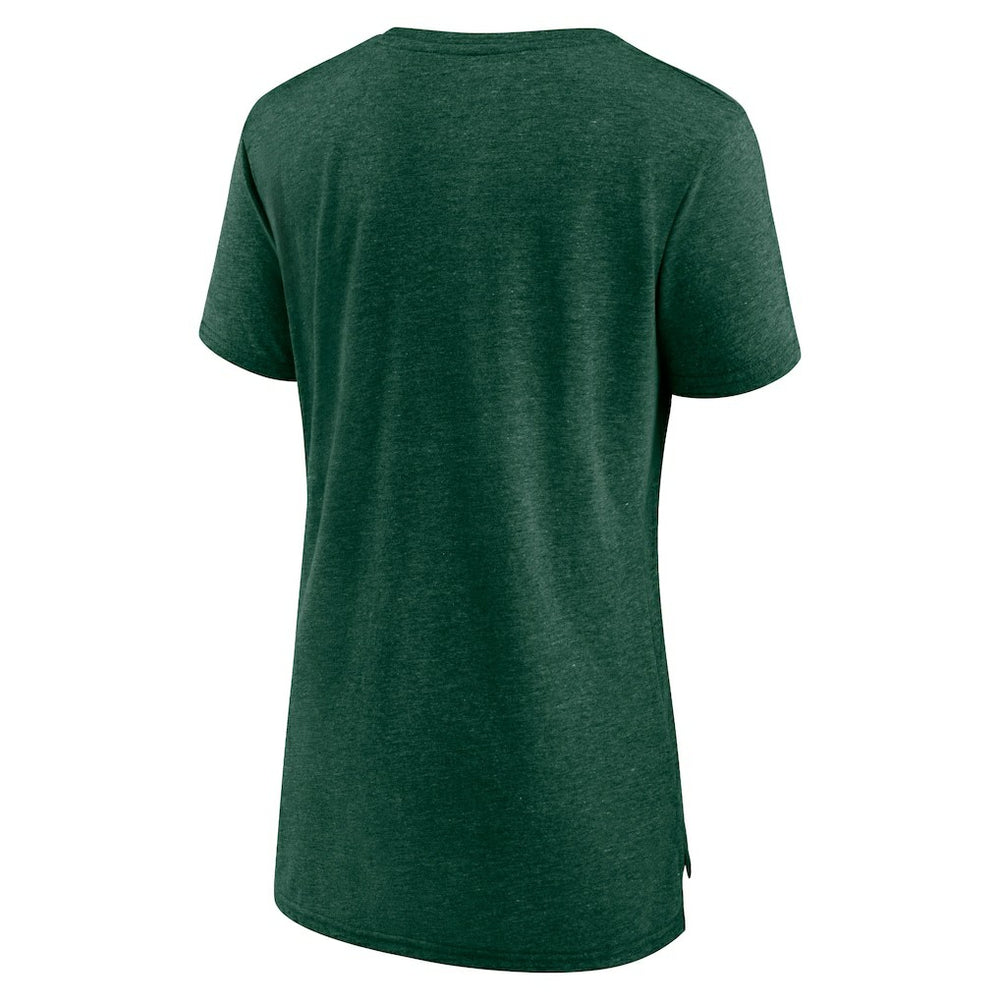 Fanatics Milwaukee Bucks Women's League Leader Tri-Blend T-Shirt