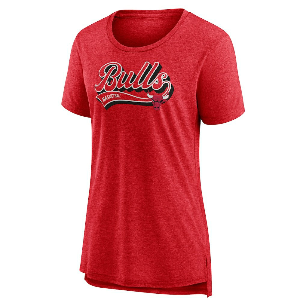 Fanatics Chicago Bulls Women's League Leader Tri-Blend T-Shirt sale