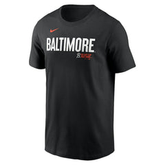 Black Ryan Mountcastle Baltimore Orioles Nike City Connect Fuse Name & Number T-Shirt