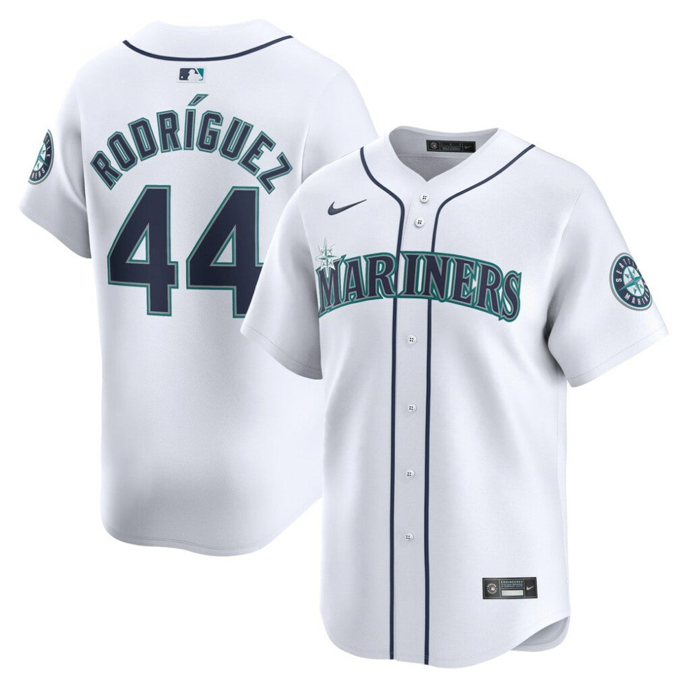 White Julio Rodríguez Seattle Mariners Nike Home Limited Player Jersey