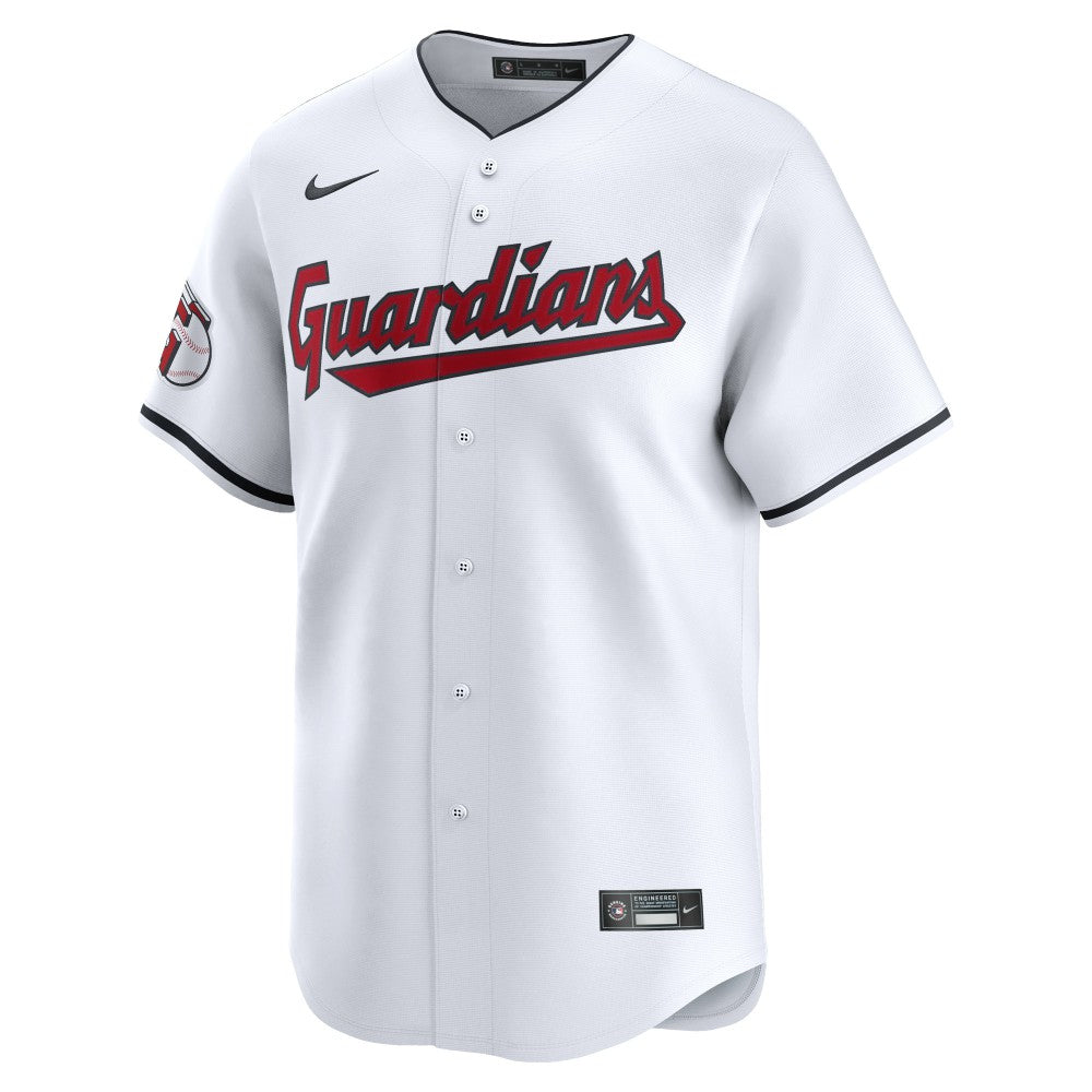 White Jose Ramirez Cleveland Guardians Nike Home Limited Player Jersey