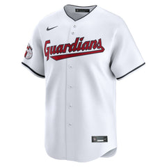 White Jose Ramirez Cleveland Guardians Nike Home Limited Player Jersey