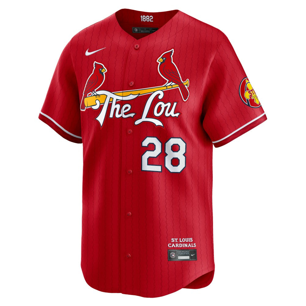 Red Nolan Arenado St. Louis Cardinals Nike 2024 City Connect Limited Player Jersey
