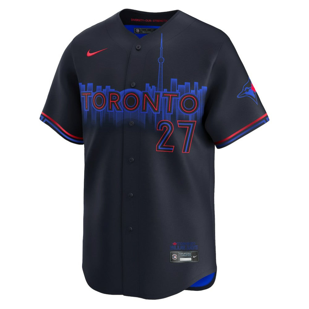 Black Vladimir Guerrero Jr. Toronto Blue Jays Nike 2024 City Connect Limited Player Jersey