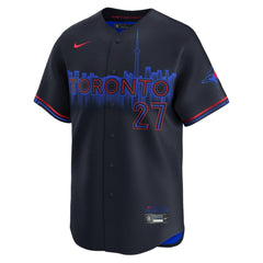 Black Vladimir Guerrero Jr. Toronto Blue Jays Nike 2024 City Connect Limited Player Jersey