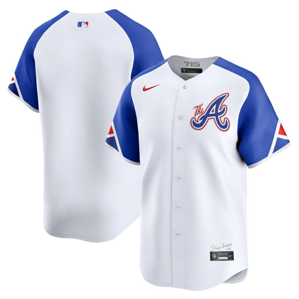 White Atlanta Braves Nike City Connect Limited Jersey