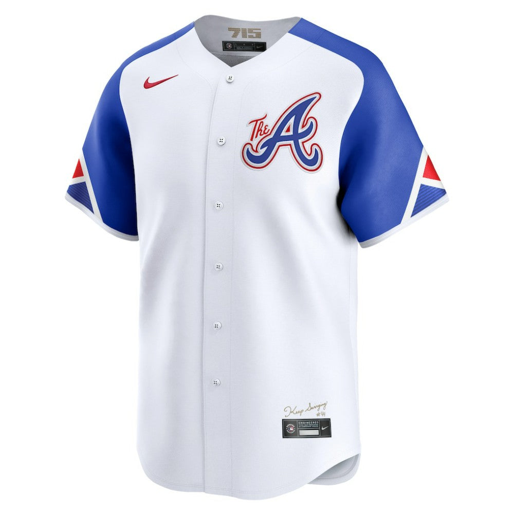 White Atlanta Braves Nike City Connect Limited Jersey