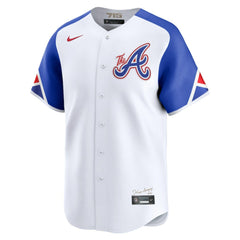 White Atlanta Braves Nike City Connect Limited Jersey