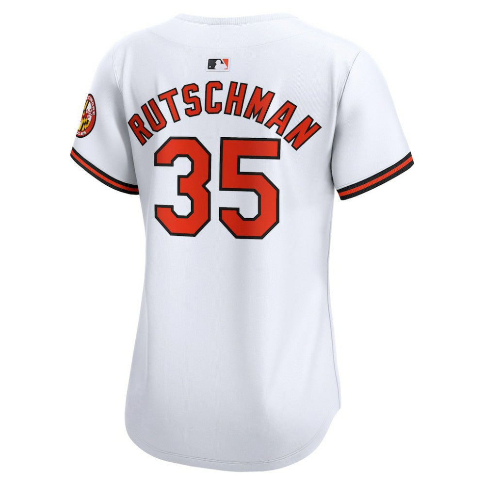 White Adley Rutschman Baltimore Orioles Nike Women's Home Limited Player Jersey