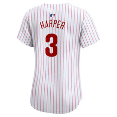 White Bryce Harper Philadelphia Phillies Nike Women's Home Limited Player Jersey