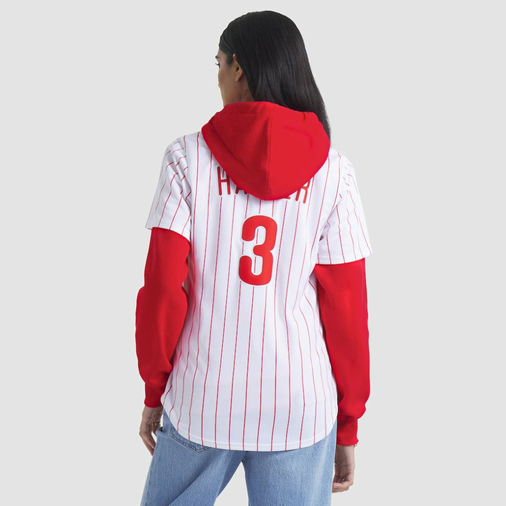 White Bryce Harper Philadelphia Phillies Nike Women's Home Limited Player Jersey