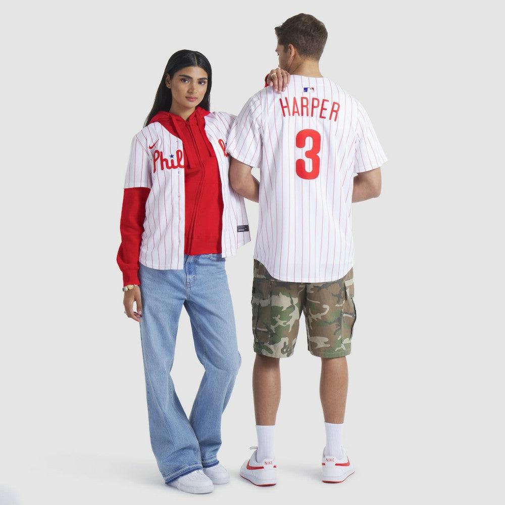 White Bryce Harper Philadelphia Phillies Nike Women's Home Limited Player Jersey