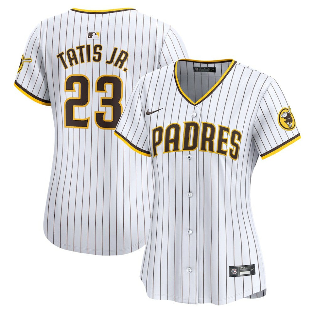 White Fernando Tatis Jr. San Diego Padres Nike Women's Home Limited Player Jersey