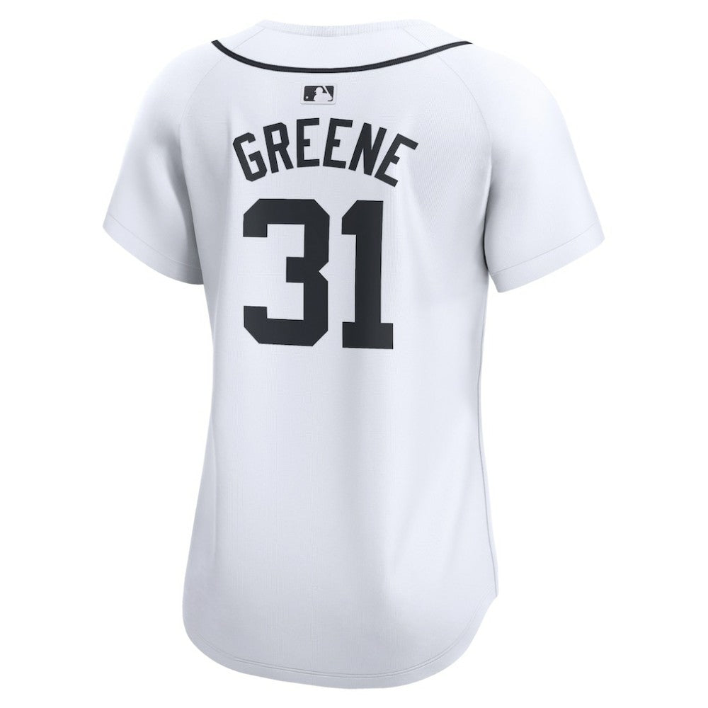 White Riley Greene Detroit Tigers Nike Women's Home Limited Player Jersey