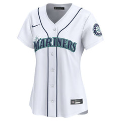 White Julio Rodríguez Seattle Mariners Nike Women's Home Limited Player Jersey