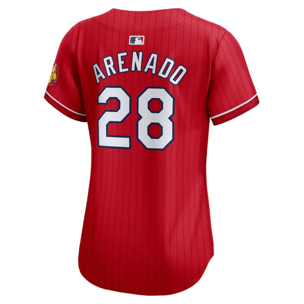 Red Nolan Arenado St. Louis Cardinals Nike Women's 2024 City Connect Limited Player Jersey