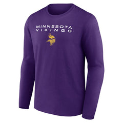 Advance to Victory Long Sleeve T-Shirt - Minnesota Vikings T-shirts