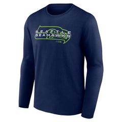 Advance to Victory Long Sleeve T-Shirt - Seattle Seahawks T-shirts