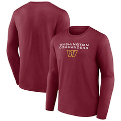 Advance to Victory Long Sleeve T-Shirt - Washington Commanders T-shirts