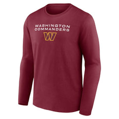 Advance to Victory Long Sleeve T-Shirt - Washington Commanders T-shirts