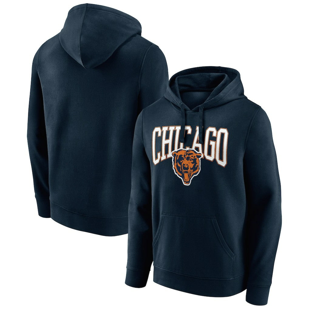 Gridiron Classics Campus Standard Pullover Hoodie - Chicago Bears Hoodies