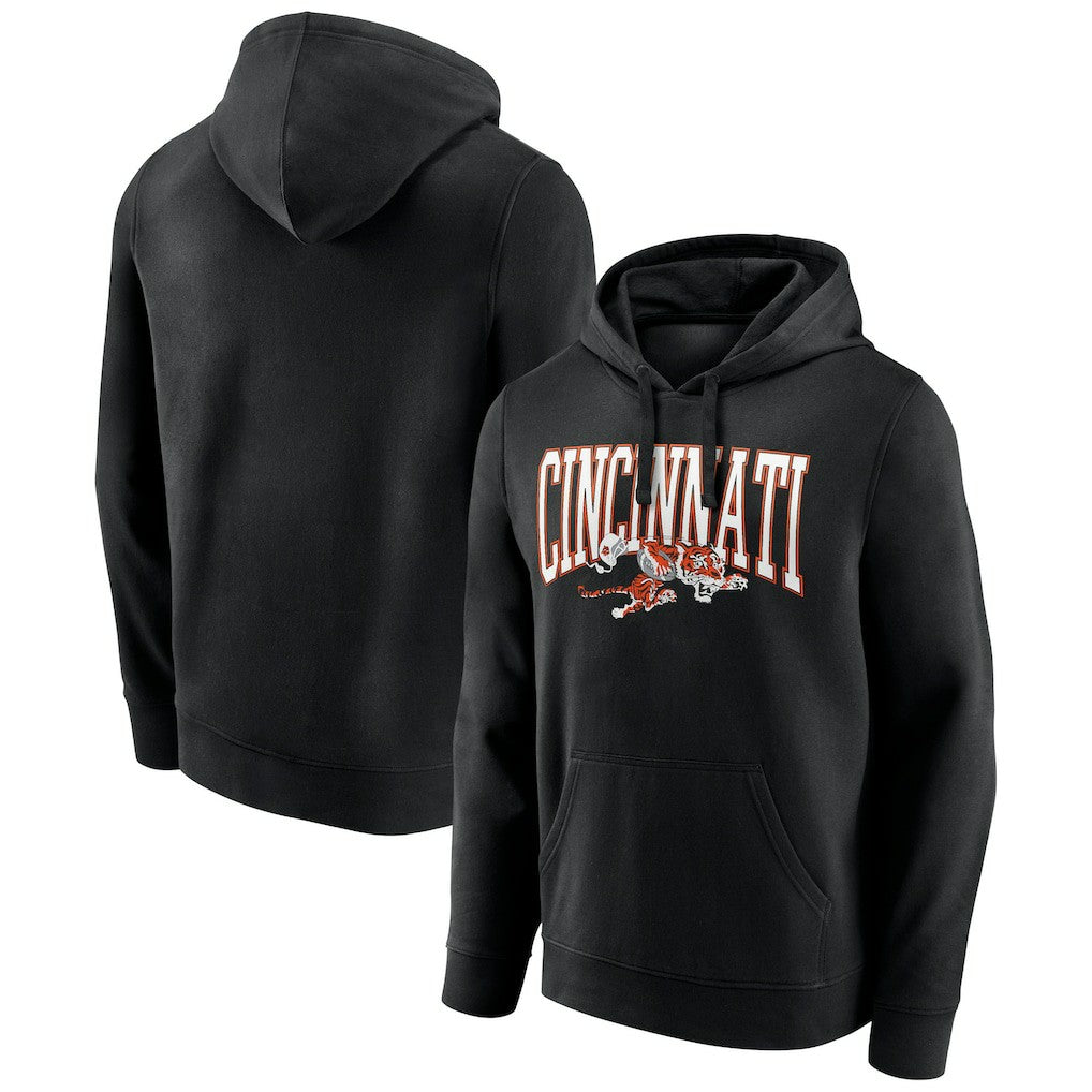 Gridiron Classics Campus Standard Pullover Hoodie - Cincinnati Bengals Hoodies