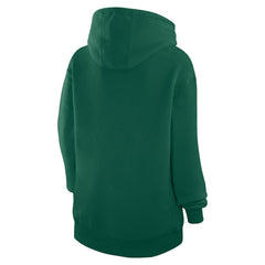 Green Athletics G-III 4Her by Carl Banks Women's Heart Fleece Pullover Hoodie