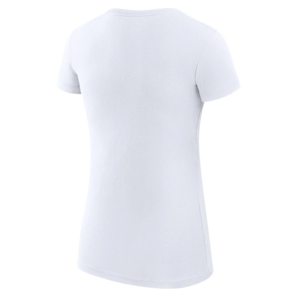White San Francisco Giants G-III 4Her by Carl Banks Women's Super-Slim Fit Lightweight Heart Graphic T-Shirt