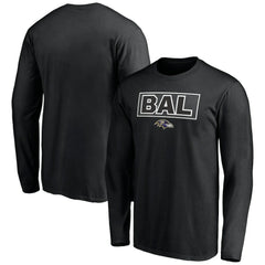 Squad Throwbacks Long Sleeve T-Shirt - Baltimore Ravens T-shirts