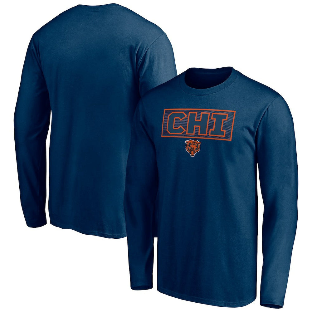 Squad Throwbacks Long Sleeve T-Shirt - Chicago Bears T-shirts