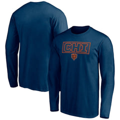 Squad Throwbacks Long Sleeve T-Shirt - Chicago Bears T-shirts