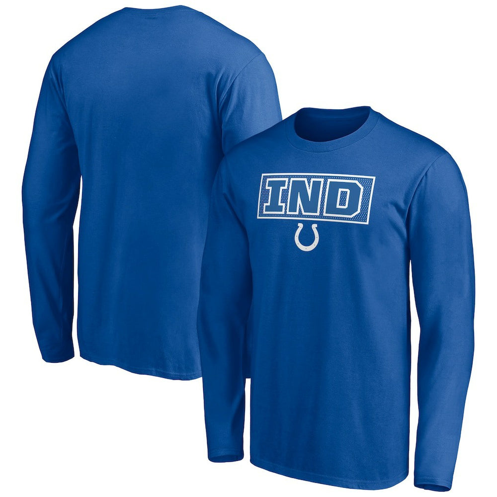 Squad Throwbacks Long Sleeve T-Shirt - Indianapolis Colts T-shirts
