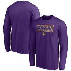 Squad Throwbacks Long Sleeve T-Shirt - Minnesota Vikings T-shirts