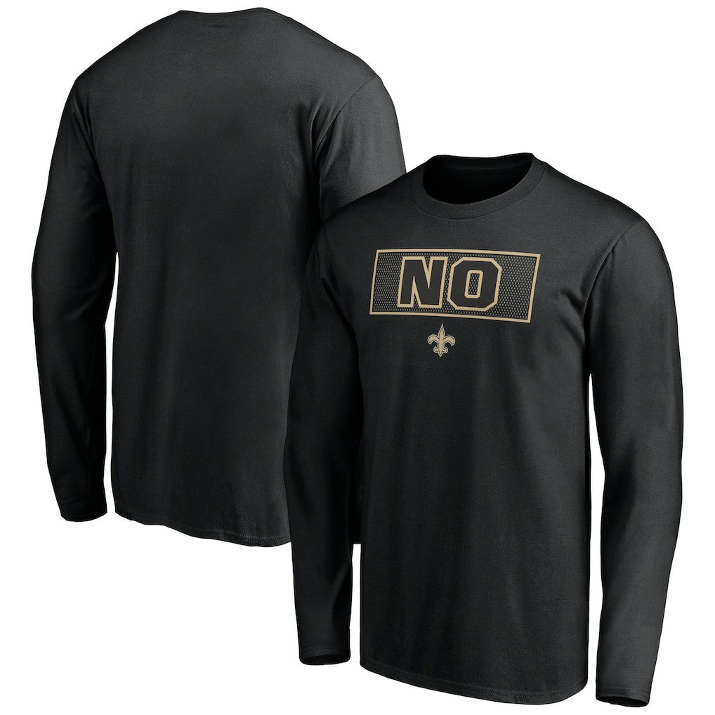 Squad Throwbacks Long Sleeve T-Shirt - New Orleans Saints T-shirts