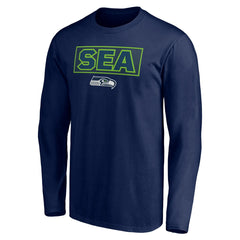 Squad Throwbacks Long Sleeve T-Shirt - Seattle Seahawks T-shirts