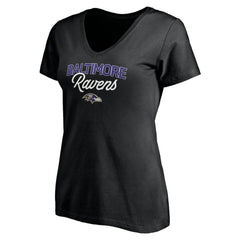 Women's Depth Chart V-Neck T-Shirt - Baltimore Ravens T-shirts